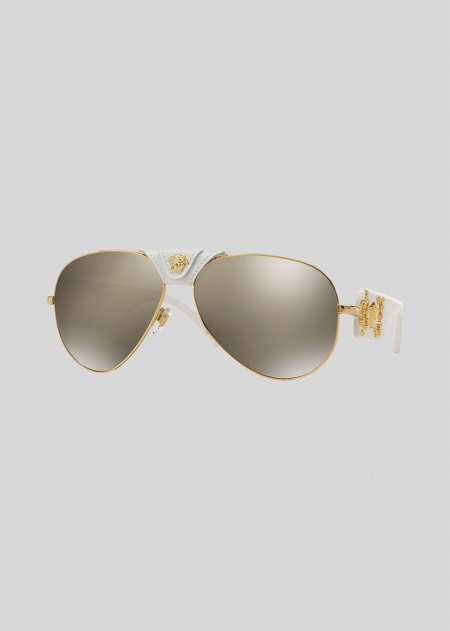 Ochelari de Soare Versace Mirrored Baroque Barbati | EUVTNRL-08